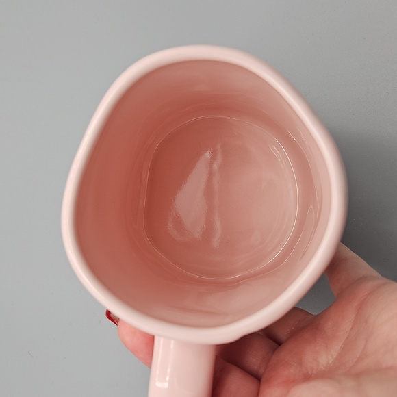 Rae Dunn Artisan Collection Pink "Jelly Bean" Mug - Picture 4 of 6